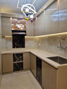 Kitchen Image of 810 Sq.ft 3 BHK Apartment / Flat for sale in Vikram The Residency by Vikram Properties And Builder, Dwarka Mor New Delhi for Rs. 5500000
