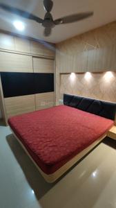 Bedroom Image of 1000 Sq.ft 2 BHK Apartment / Flat for rent in Alembic Alchemy Veda, Chhani Jakat Naka Vadodara for Rs. 25000