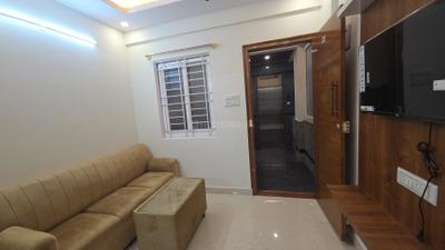 Living Room Image of 605 Sq.ft 1 BHK Apartment / Flat for rent in BTM Layout Bengaluru for Rs. 24499
