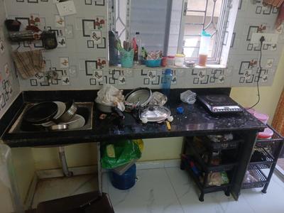 Kitchen Image of 540 Sq.ft 1 BHK Apartment / Flat for rent in Keshtopur Kolkata for Rs. 8669