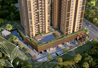 Image of 1077 Sq.ft 2 BHK Apartment / Flat for sale in Rohan Viti, Wakad, Pune for Rs. 5800000