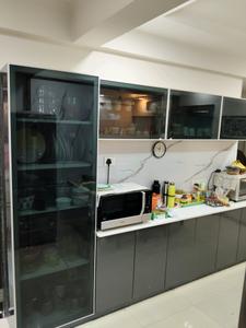 Kitchen Image of 1816 Sq.ft 3 BHK Apartment / Flat for sale in Devnandan Heights, Chandkheda Ahmedabad for Rs. 11011000