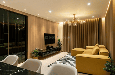 Living Room Image of 620 Sq.ft 1 BHK Apartment / Flat for sale in Konnark High Castle, Shirdhon Navi Mumbai for Rs. 3500000