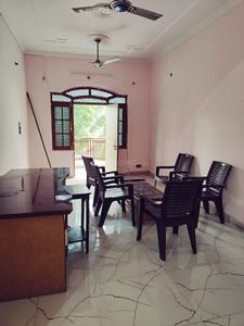 Living Room Image of 1450 Sq.ft 2 BHK Builder Floor for rent in Gomti Nagar Lucknow for Rs. 23000