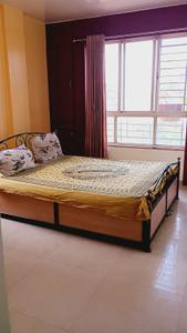 Bedroom Image of 1075 Sq.ft 2 BHK Apartment / Flat for rent in Shroff Shrushti, Mahalunge Pune for Rs. 35000