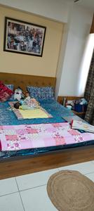 Bedroom Image of 1150 Sq.ft 2 BHK Apartment / Flat for rent in Orchid Blues, Shela Ahmedabad for Rs. 35000