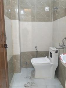 Common Bathroom Image of 540 Sq.ft 2 BHK Builder Floor for sale in Patparganj New Delhi for Rs. 4500000
