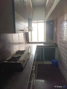 Kitchen Image of 1001 Sq.ft 3 BHK Apartment / Flat for sale in Baguiati Kolkata for Rs. 3500000