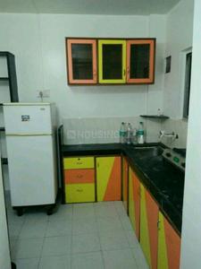 Kitchen Image of 572 Sq.ft 1 BHK Apartment / Flat for rent in Pimple Nilakh Pune for Rs. 20000