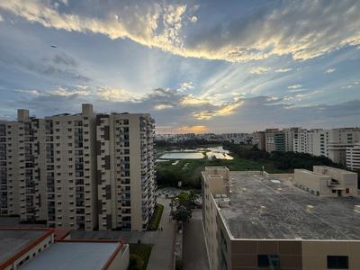 Balcony Image of 2315 Sq.ft 3 BHK Apartment / Flat for sale in Adarsh Lakefront Residential Phase 2, Kaikondrahalli Bengaluru for Rs. 45000000