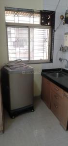 Kitchen Image of 600 Sq.ft 1 BHK Apartment / Flat for rent in Shiv Sai Sadan Apartment, Vashi Navi Mumbai for Rs. 22000