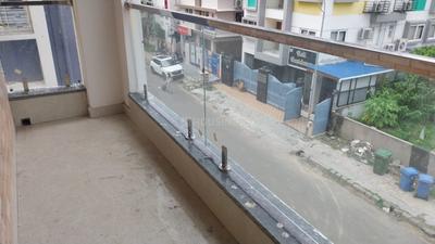 Balcony Image of 2200 Sq.ft 4 BHK Apartment / Flat for sale in New Town Kolkata for Rs. 16500000