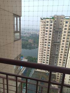 Balcony Image of 1350 Sq.ft 3 BHK Apartment / Flat for rent in Siddha Eden Lakeville, Baranagar Kolkata for Rs. 36000