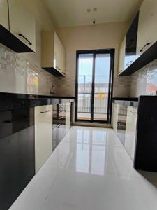 Kitchen Image of 580 Sq.ft 1 BHK Apartment / Flat for sale in Samarth Sai Season Sahara Building No 6, Kalyan East Kalyan for Rs. 3300000