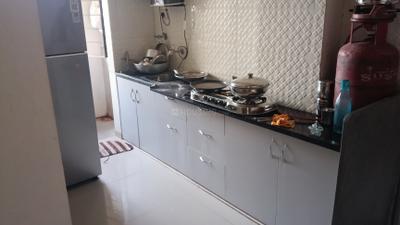 Kitchen Image of 1300 Sq.ft 2 BHK Apartment / Flat for sale in Bakeri Sarvesh, Ranip Ahmedabad for Rs. 5400000
