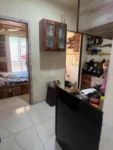 Kitchen Image of 412 Sq.ft 1 BHK Apartment / Flat for sale in Madhapar Rajkot for Rs. 2300000