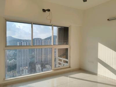 Bedroom Image of 1105 Sq.ft 3 BHK Apartment / Flat for rent in Kasarvadavali Thane for Rs. 39000