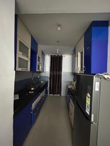 Kitchen Image of 1450 Sq.ft 3.5 BHK Apartment / Flat for rent in Sikka Karmic Greens, Sector 78 Noida for Rs. 35000