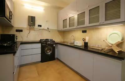 Kitchen Image of 1800 Sq.ft 3 BHK Apartment / Flat for rent in Tajganj Agra for Rs. 25000