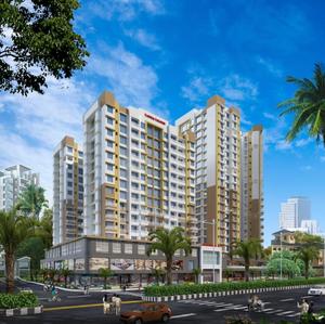 Image of 610 Sq.ft 1 BHK Apartment / Flat for sale in Yashraj Paradise, Kalyan East, Kalyan for Rs. 4200000