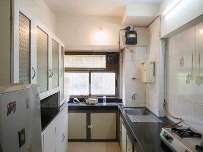 Kitchen Image of 756 Sq.ft 1 BHK Apartment / Flat for rent in Nityanand Baug CHS, Chembur Mumbai for Rs. 45000