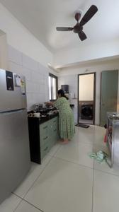 Kitchen Image of 1250 Sq.ft 2 BHK Apartment / Flat for rent in Memnagar Ahmedabad for Rs. 38000