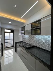 Kitchen Image of 642 Sq.ft 1 BHK Apartment / Flat for sale in Sanghvi S3 Ecocity Woods, Mira Road East Mira Bhayandar for Rs. 8500000