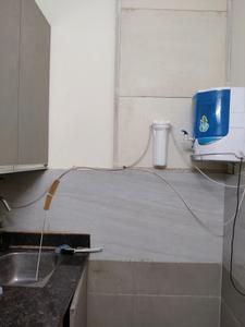 Kitchen Image of 450 Sq.ft 1 BHK Builder Floor for rent in Sushant Lok Phase 1 Gurgaon for Rs. 31000