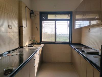 Kitchen Image of 1350 Sq.ft 3 BHK Apartment / Flat for rent in Airoli Navi Mumbai for Rs. 65000