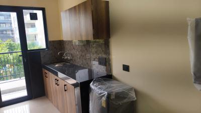 Kitchen Image of 600 Sq.ft 1 RK Builder Floor for rent in DLF Phase 3 Gurgaon for Rs. 25000