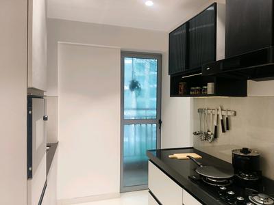 Kitchen Image of 1200 Sq.ft 3 BHK Apartment / Flat for sale in Runwal Garden City Cluster 11 Tower 1 2, Dombivli East Thane for Rs. 10500000