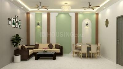 Hall Image of 1200 Sq.ft 3 BHK Builder Floor for sale in Hark Sai Homes 8, Sector 101 Noida for Rs. 7500000