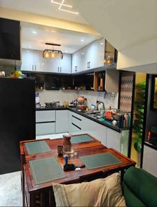 Kitchen Image of 800 Sq.ft 1 BHK Apartment / Flat for rent in Banjara Hills Hyderabad for Rs. 12300