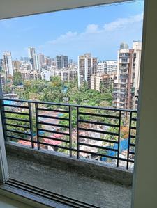 Balcony Image of 900 Sq.ft 2 BHK Apartment / Flat for sale in Solitaire Heights, Malad West Mumbai for Rs. 16500000