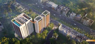 Image of 1249 Sq.ft 3 BHK Apartment / Flat for sale in Khushi Vega, Jharapada, Bhubaneswar for Rs. 15986000