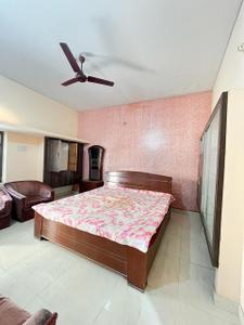 Bedroom Image of 558 Sq.ft 1 BHK Builder Floor for rent in Lanka Varanasi for Rs. 15000