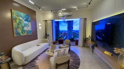 Living Room Image of 1050 Sq.ft 3 BHK Apartment / Flat for sale in Ajmera Manhattan, Wadala East Mumbai for Rs. 40500000