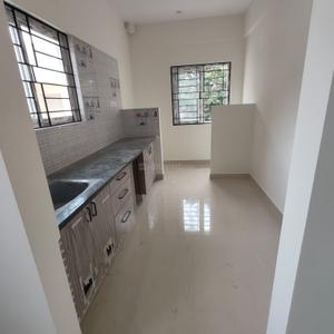 Kitchen Image of 1200 Sq.ft 1 BHK Apartment / Flat for rent in New Tippasandra Bengaluru for Rs. 42000