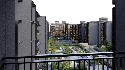 Image of 2560 Sq.ft 3 BHK Apartment / Flat for sale in Casagrand Avenue Park, Perungudi, Chennai for Rs. 28200000