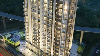 Image of 939 Sq.ft 2 BHK Apartment / Flat for sale in Arya Altamount, Patuli, Kolkata for Rs. 11000000