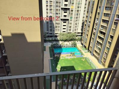 Balcony Image of 1250 Sq.ft 2 BHK Apartment / Flat for rent in Shaligram Prime, South Bopal Ahmedabad for Rs. 22500