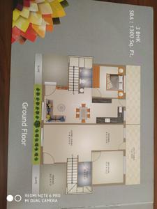 Image of 1145 Sq.ft 3 BHK Independent House for sale in Galaxy Divine Galaxy, Atladara, Vadodara for Rs. 8700000