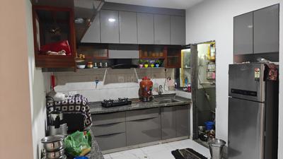 Kitchen Image of 1350 Sq.ft 2 BHK Apartment / Flat for sale in Oculus Navkar Heights, Ognaj Ahmedabad for Rs. 5700000