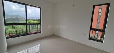 Bedroom Image of 1015 Sq.ft 2 BHK Apartment / Flat for rent in Shapoorji Pallonji Joyville Sensorium, Maan Pune for Rs. 25000