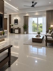 Hall Image of 940 Sq.ft 1.5 BHK Apartment / Flat for rent in Palazhi Kozhikode for Rs. 50000