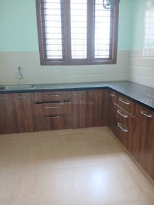 Kitchen Image of 850 Sq.ft 1 BHK Apartment / Flat for rent in Banaswadi Bengaluru for Rs. 25000