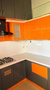 Kitchen Image of 1650 Sq.ft 3 BHK Apartment / Flat for rent in Keerthi Royal Palms Phase I , Electronic City Bengaluru for Rs. 40000