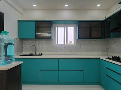 Kitchen Image of 1550 Sq.ft 3 BHK Apartment / Flat for sale in SVR DSR Brown Creeper, Gunjur Palya Bengaluru for Rs. 16500000