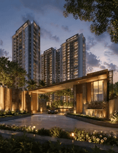 Image of 2194 Sq.ft 3.5 BHK Apartment / Flat for sale in Yelahanka, Bengaluru for Rs. 37000000