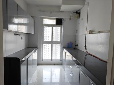 Kitchen Image of 1000 Sq.ft 3 BHK Apartment / Flat for rent in Godrej Emerald, Thane West Thane for Rs. 34000